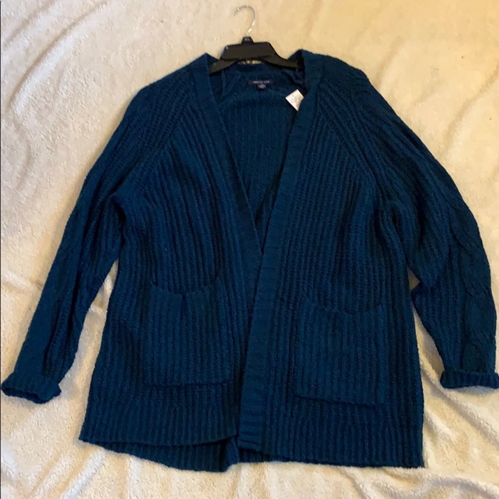 New American Eagle Cardigan